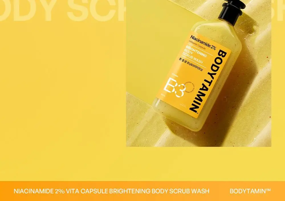 [NEW] 비욘드 바디타민 나이아신아마이드 B3 2% 비타 캡슐 브라이트닝 바디 스크럽 워시 500ml 상세페이지 43